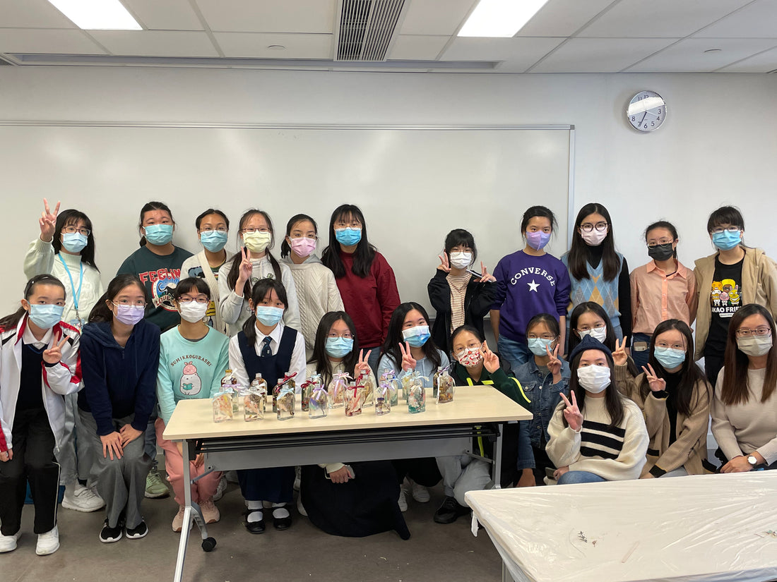 乾花浮游花製作體驗@童軍總會