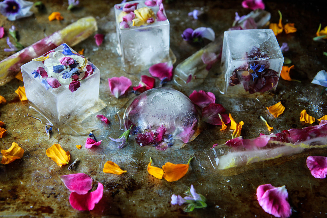 將春季繁花妝點成餐桌上的藝術食物!