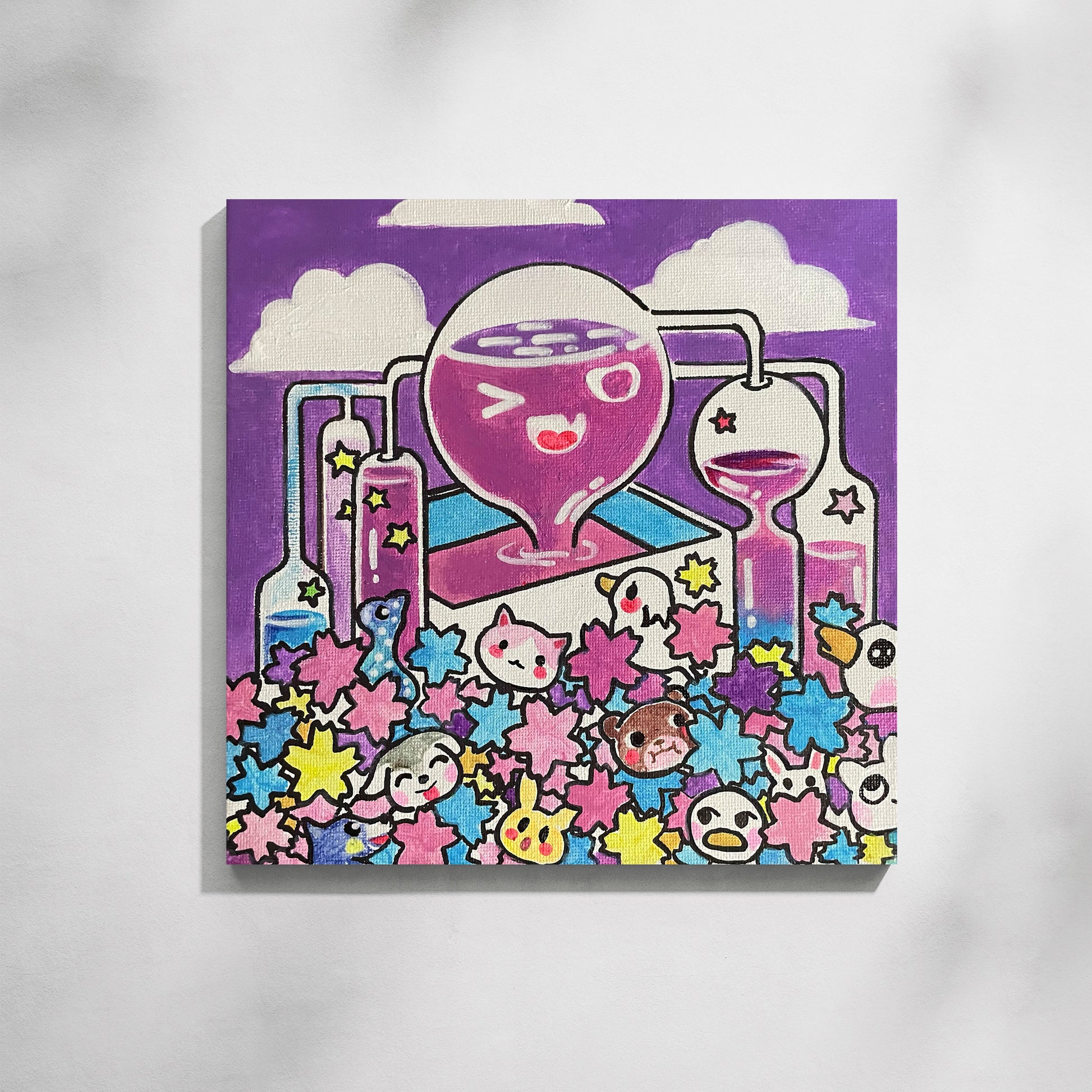 Canvas Paint | 《Animal Team》 | 30cm x 30cm