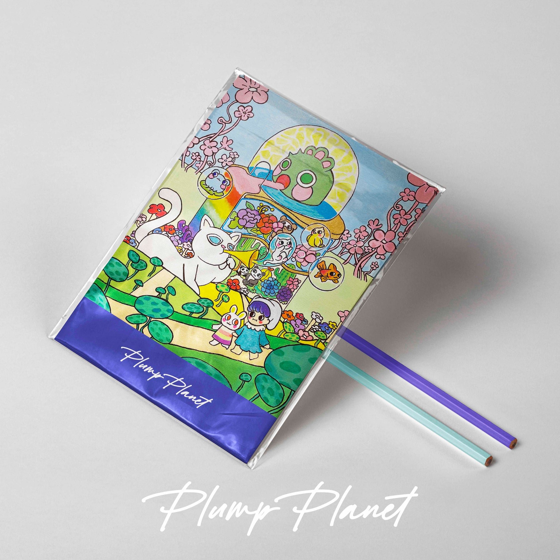 Dream Garden【Plump Planet Postcard】