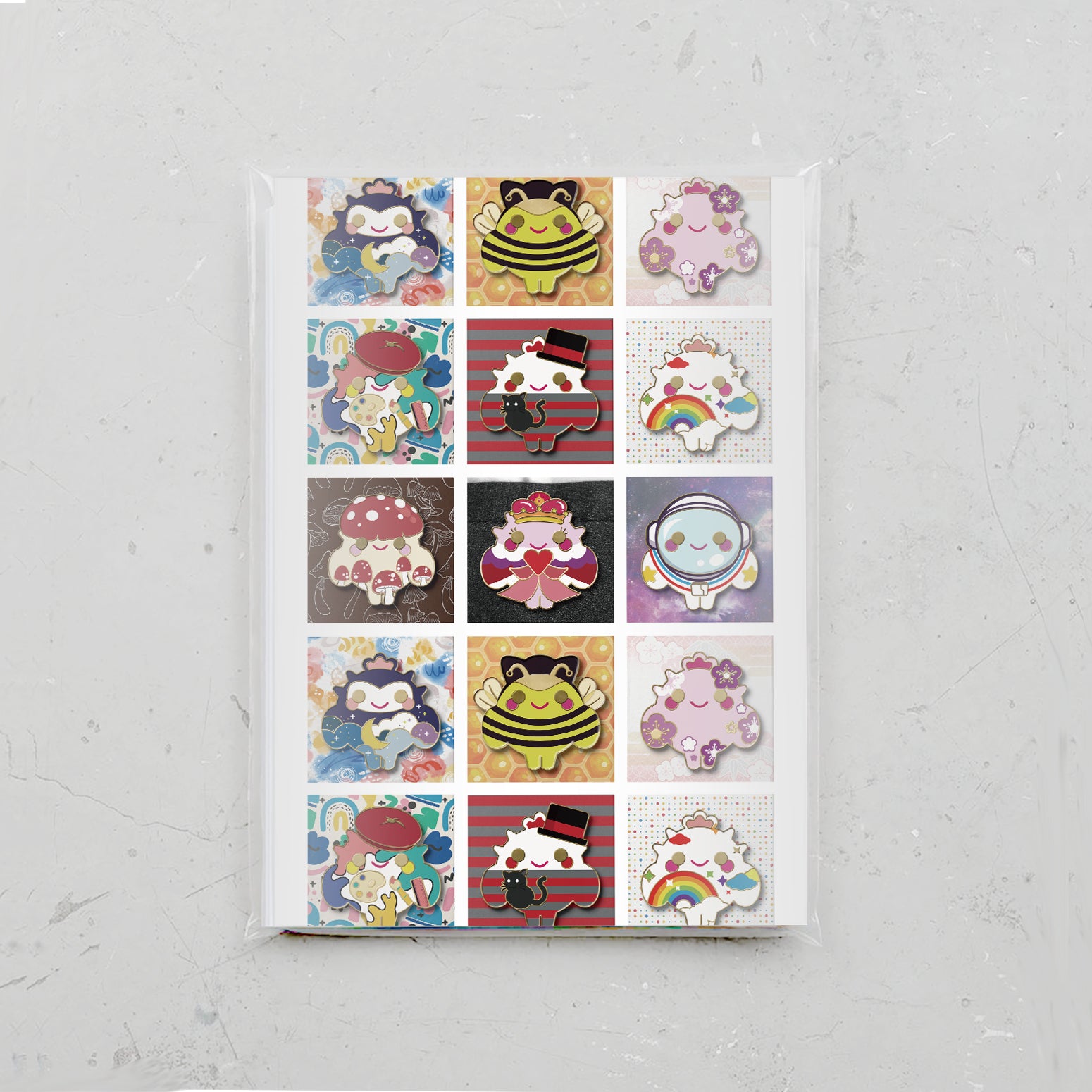 Toy Collection【Plump Planet Postcard】
