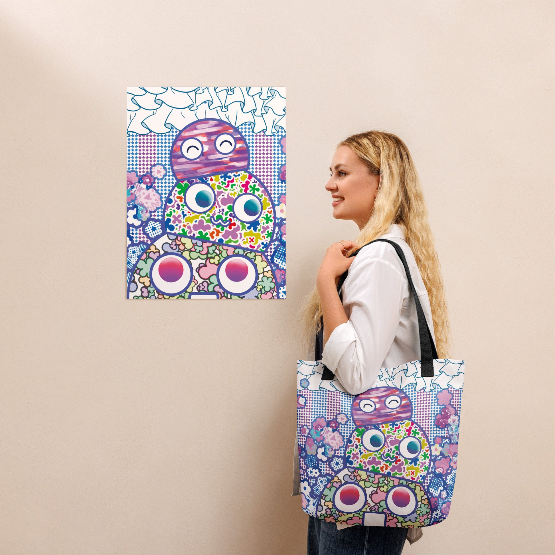 Happy Buddy  | 手提袋 Tote bag