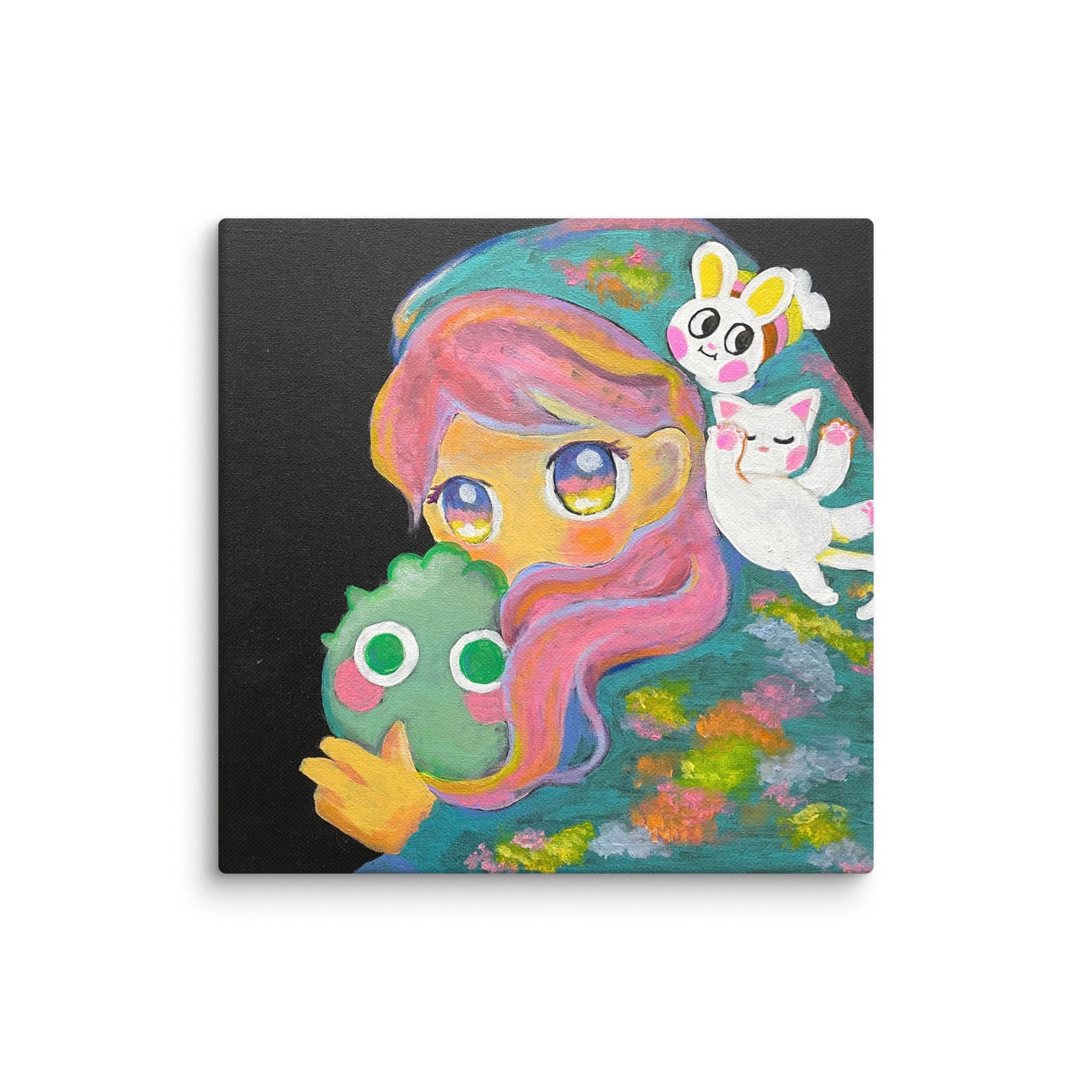 Canvas Paint | 公主 《Princess》 | 30cm x 30cm