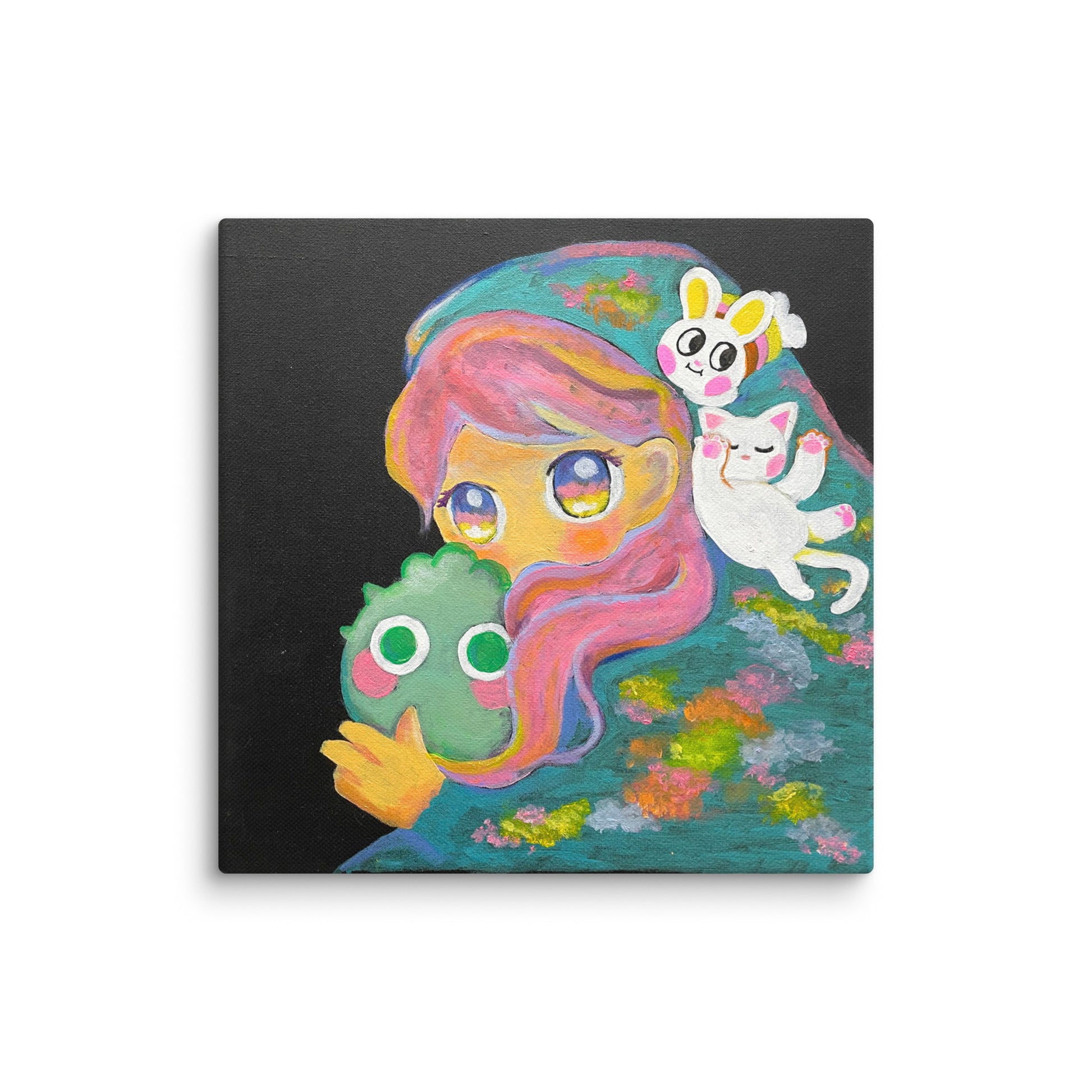 《公主  Princess》 | Digital Canvas Paint 無框帆布數碼油畫