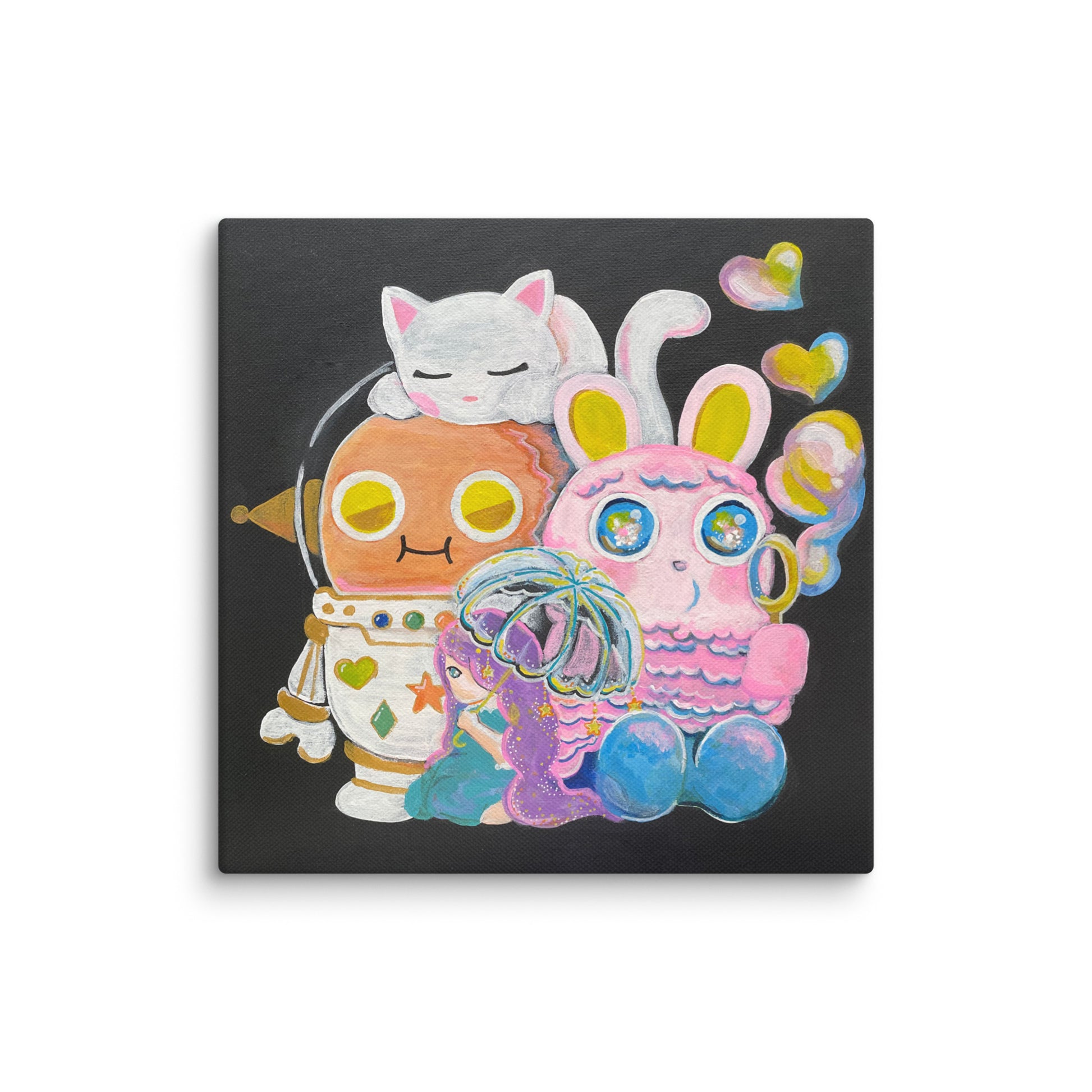 《Animal Team》 | Digital Canvas Paint 無框帆布數碼油畫