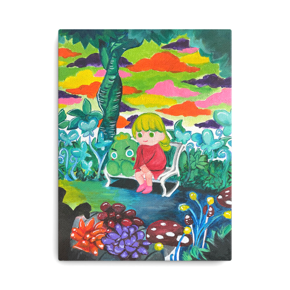 Canvas Paint | 雲中花園 CLOUDY GARDEN | 40cm x 50cm