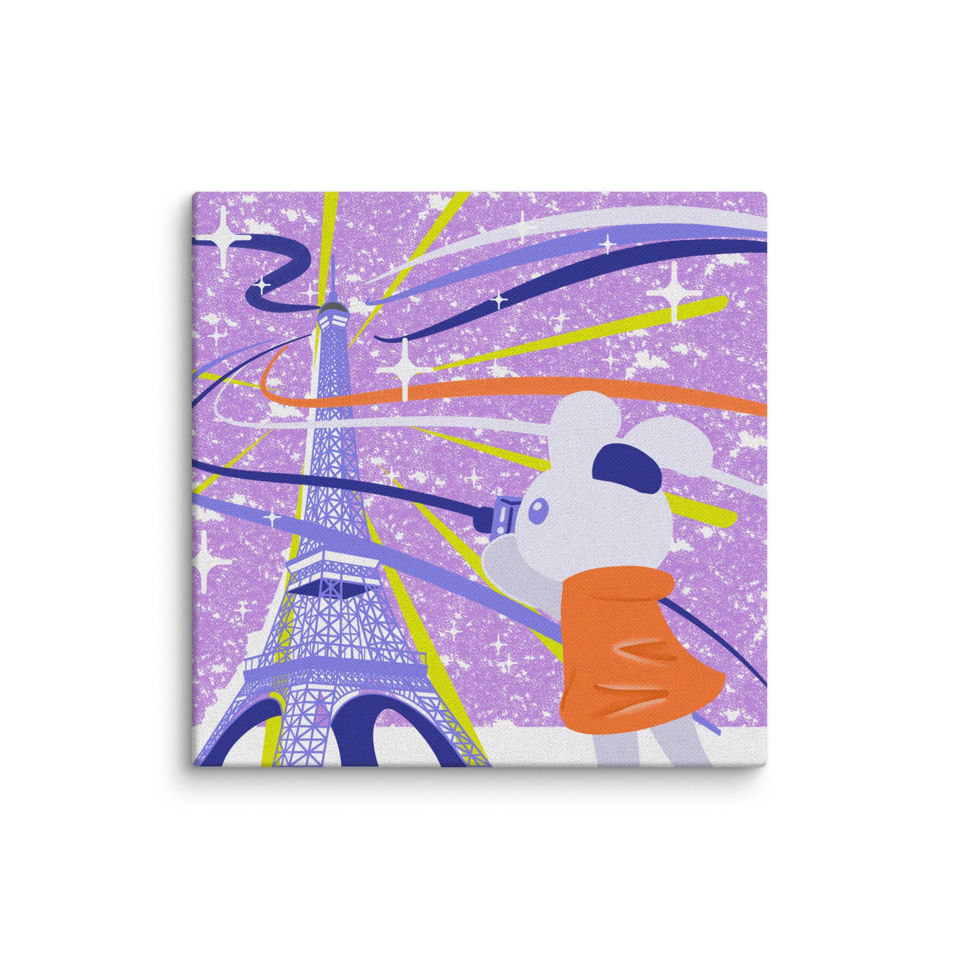 Paris in Your Eye | Canvas Paint 無框帆布數碼油畫