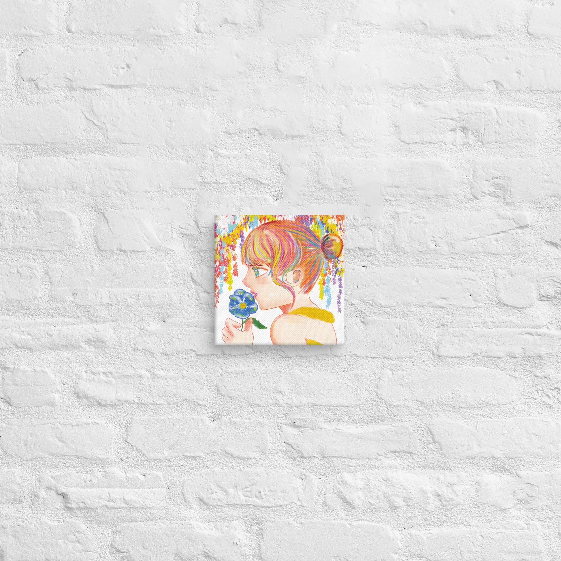Did it smell good? | Canvas Paint 無框帆布數碼油畫