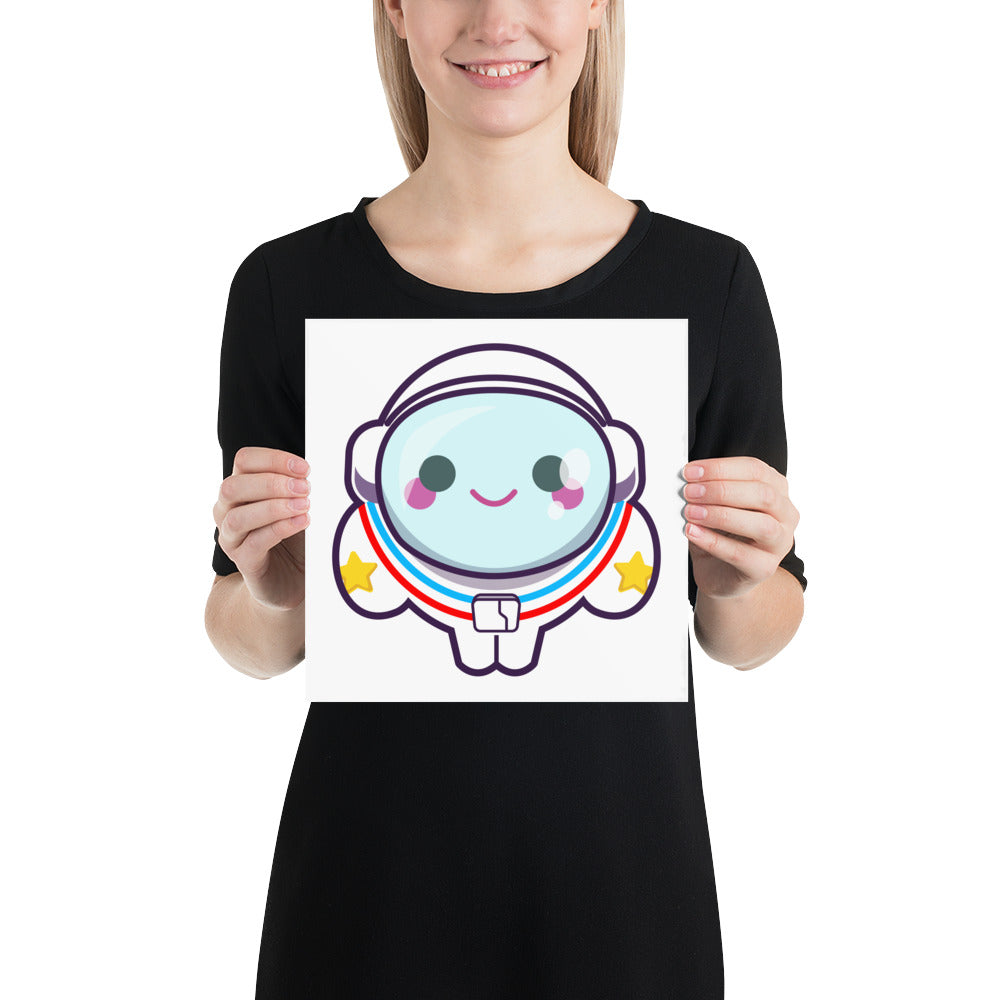 Little Spaceman Flying in the Galaxy  | PRINT