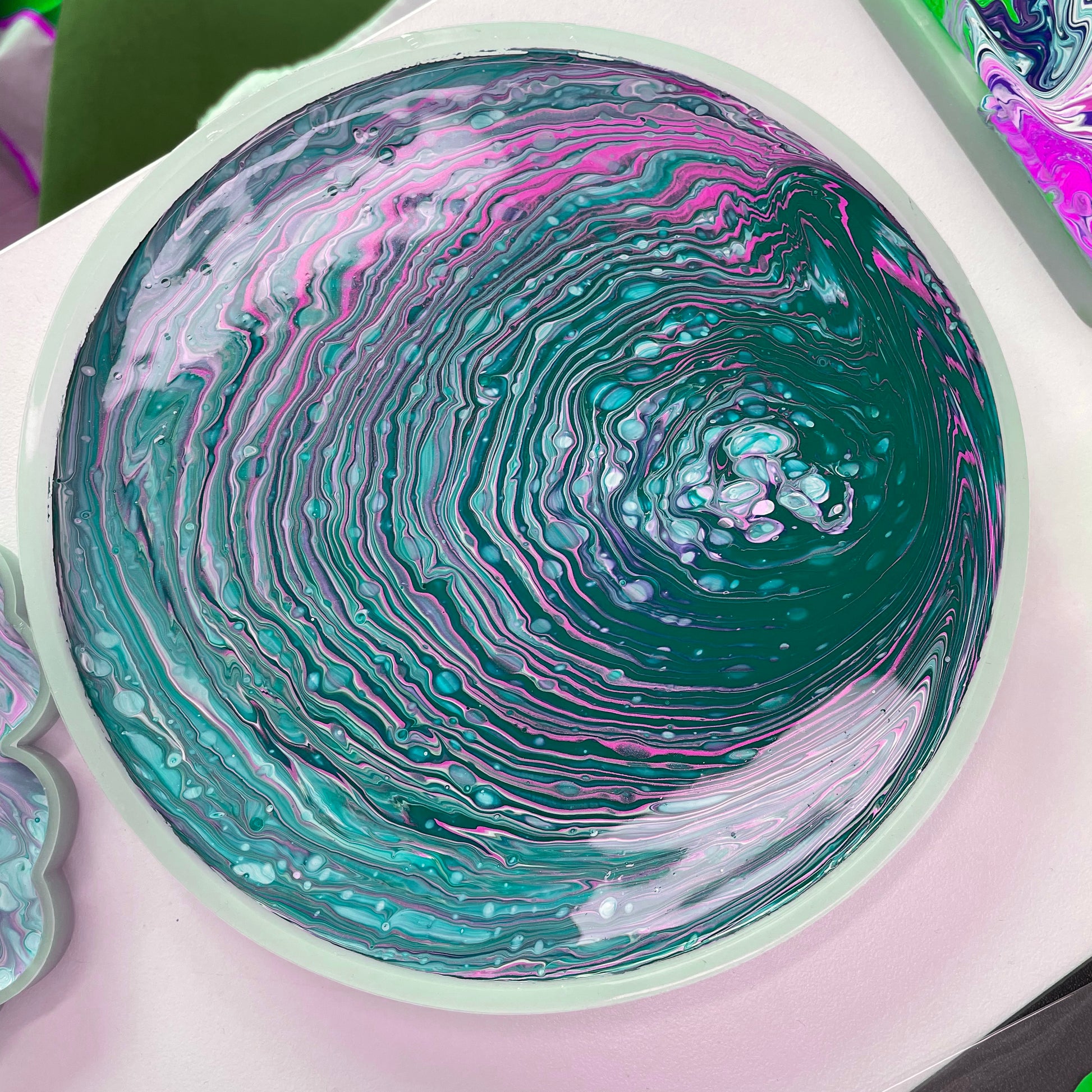 PlanetCraft 抽象療瘉流體畫工作坊  (上門/外展活動定制/體驗工作坊)