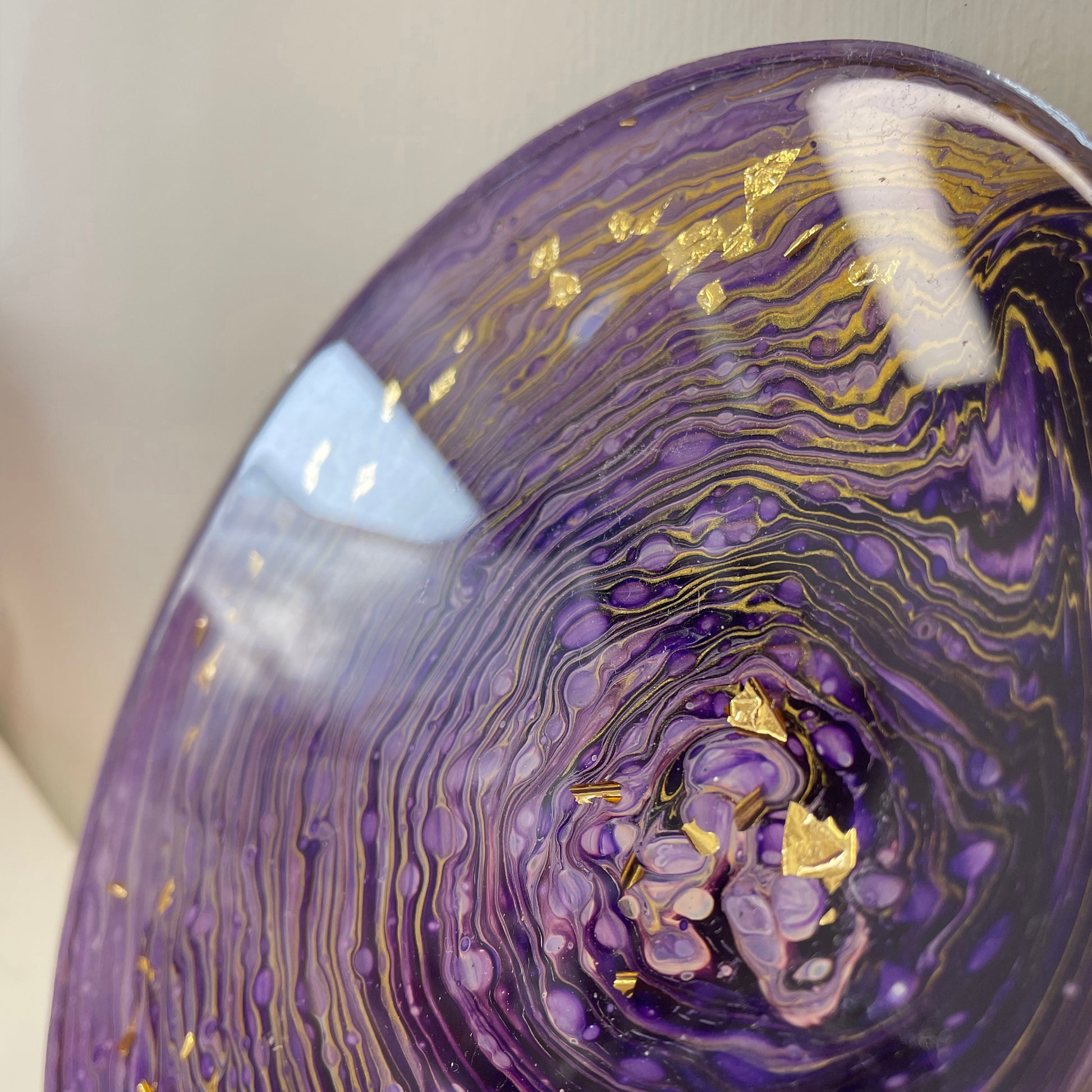 滴膠流體裝飾畫 Pour painting Decoration