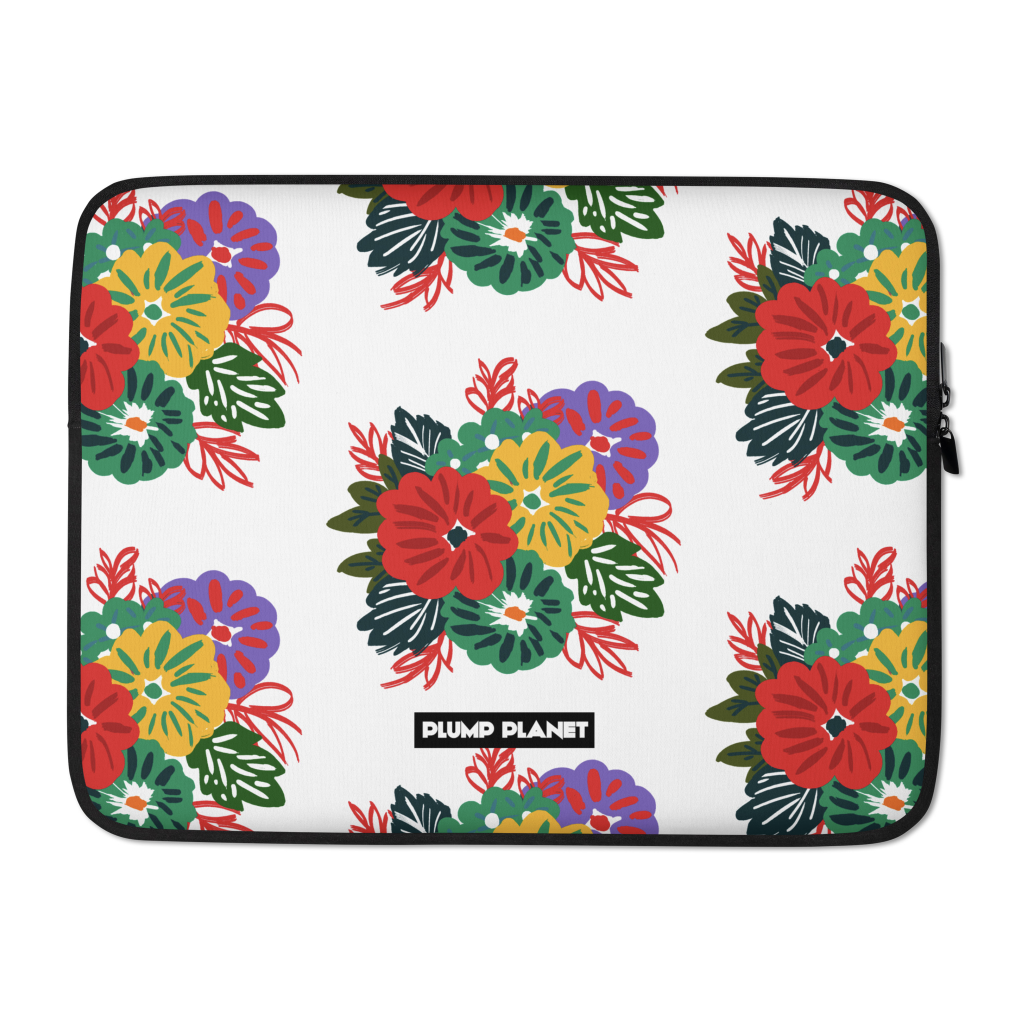 Secret Flower Pattern - Laptop Sleeve | 筆電保護套,適合13寸15寸筆電、Macbook 或 Macbook Pro | Plump Planet