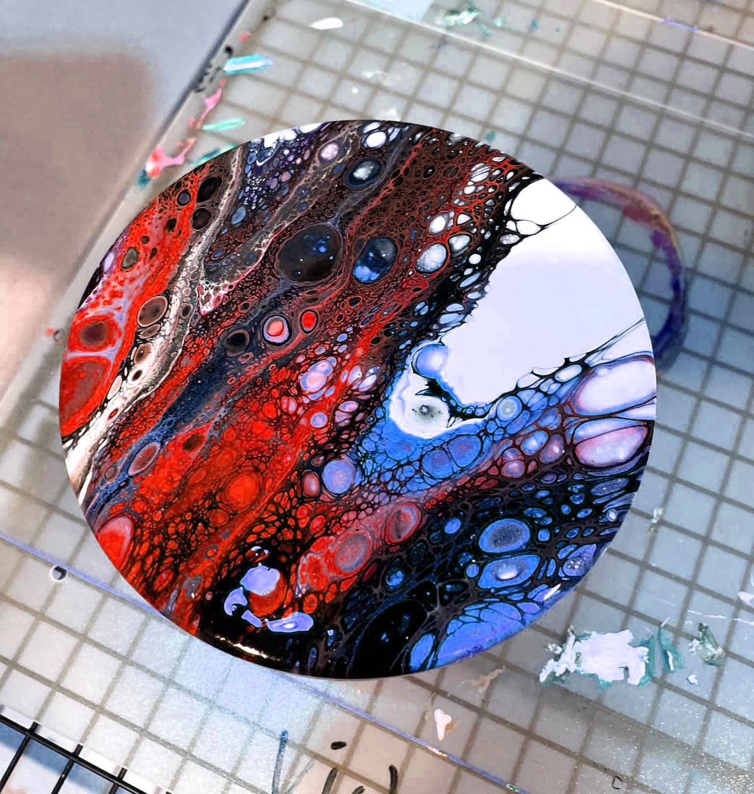 PlanetCraft 抽象療瘉流體畫工作坊  (上門/外展活動定制/體驗工作坊)