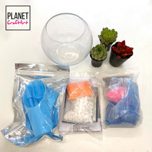 將圖片載入圖庫檢視器 PlanetCraft 多肉玻璃盆景材料包 (含影片及教學筆記)
