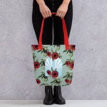 將圖片載入圖庫檢視器 【Free Shipping】3款手柄顏色 | Flower Window | 手提袋 Tote bag
