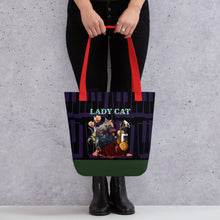 將圖片載入圖庫檢視器 【Free Shipping】3款手柄顏色 | Music Cat Lady | 手提袋 Tote bag
