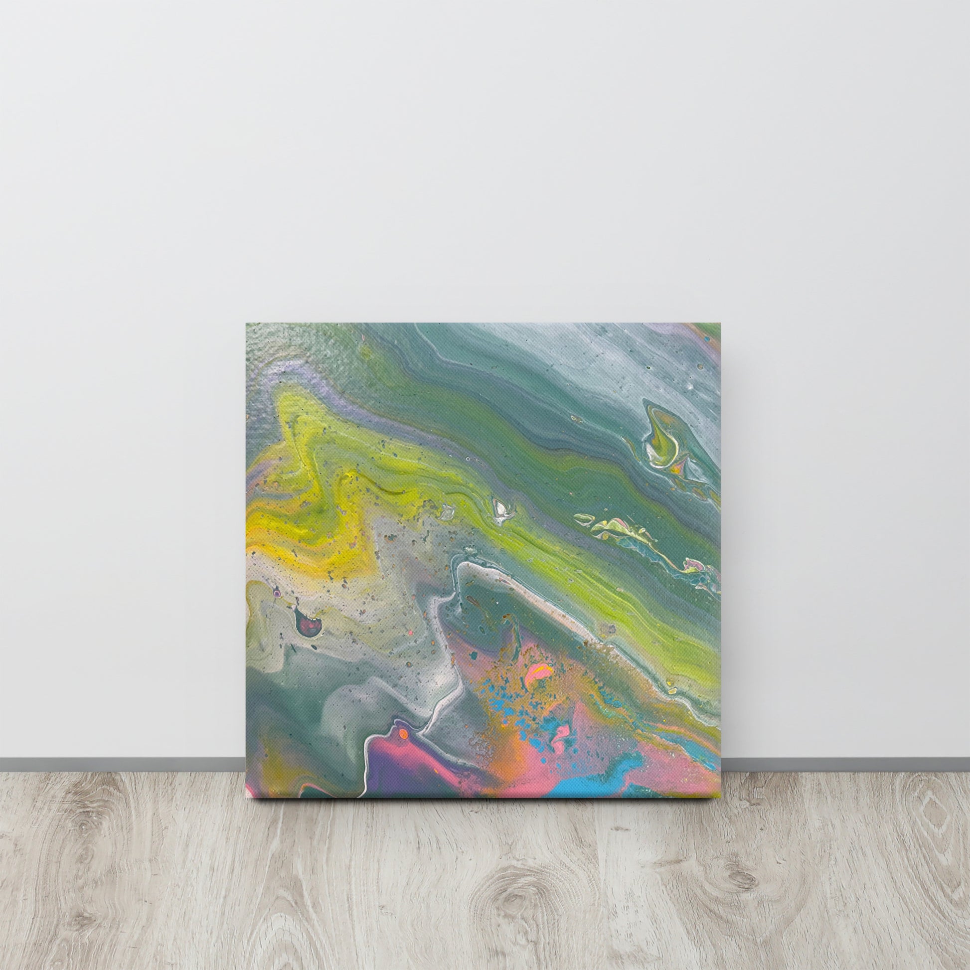 流體畫 Pour Painting | Movement | 20cm x 20cm