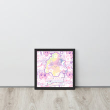 將圖片載入圖庫檢視器 Sakura Pink Cactus Lady | 可再生木製框架啞光海報 Framed Matte Poster
