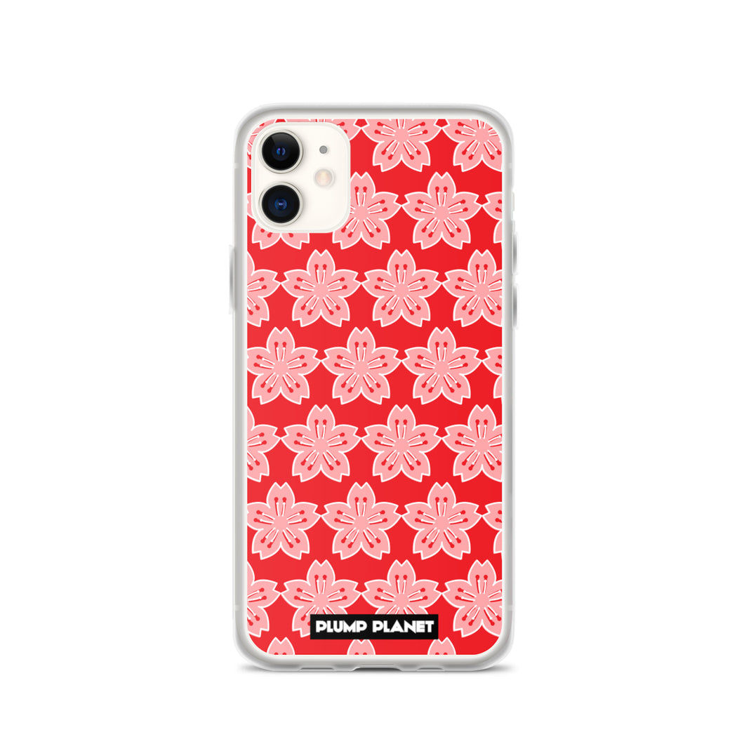 【iPhone】Sakura Flower Pattern Collection - Phone Clear Case