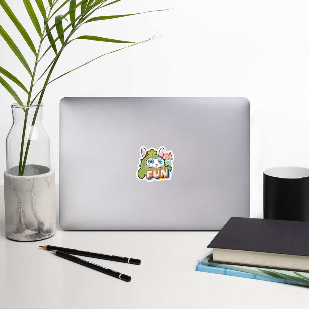 Kiss Cut Stickers | Cactus Boy Have Fun