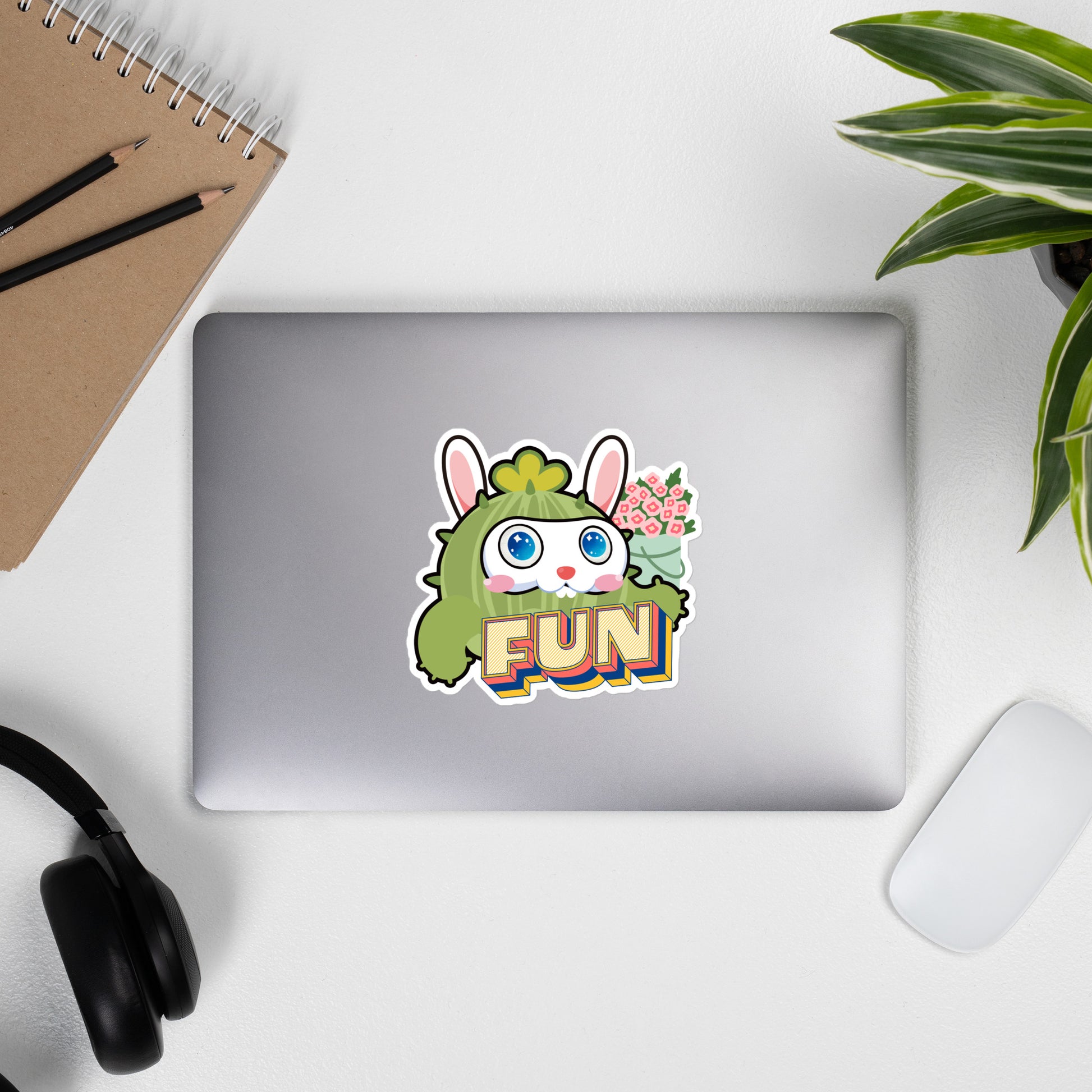 Kiss Cut Stickers | Cactus Boy Have Fun