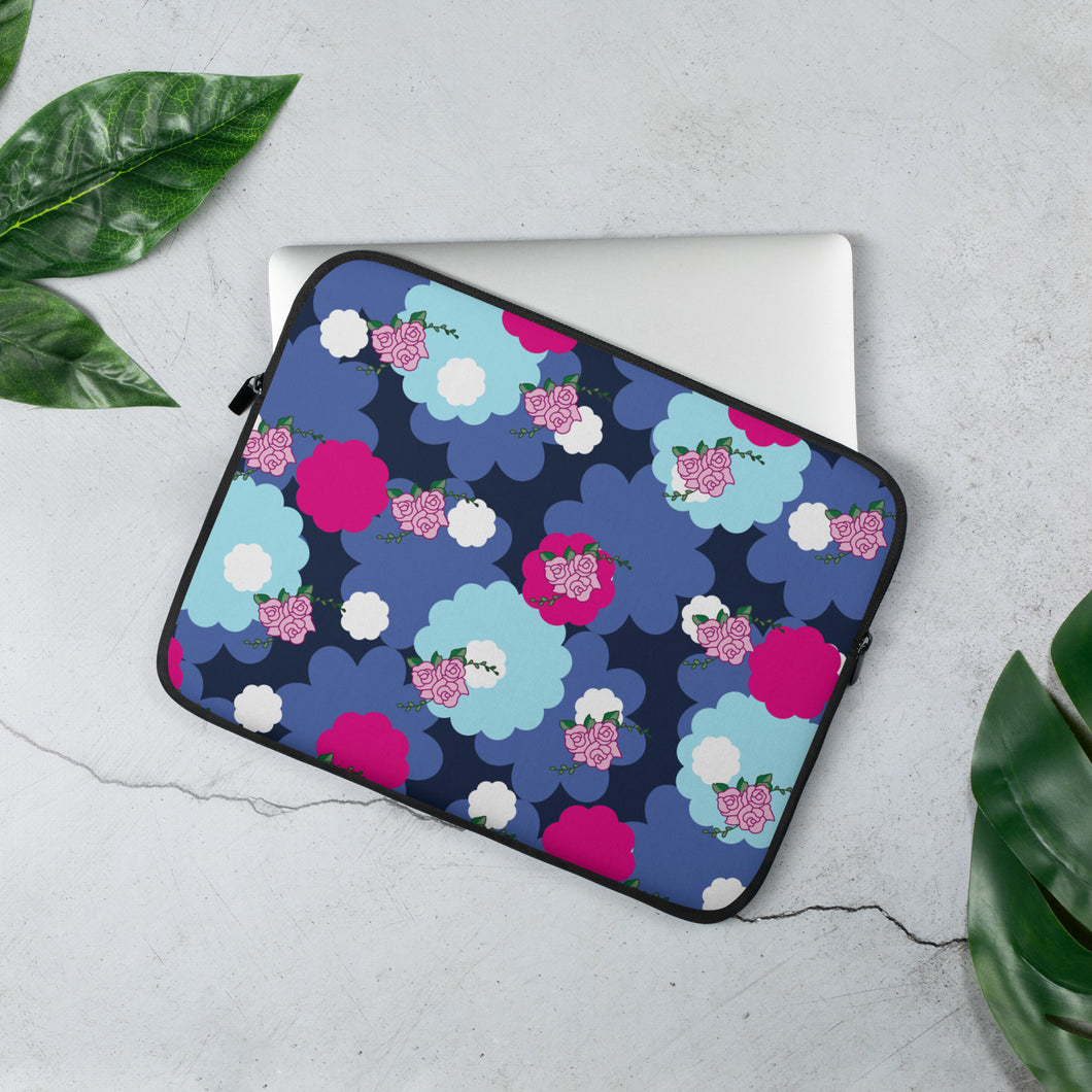 Flower Garden - Laptop Sleeve | 印花筆電保護套,適合13寸15寸筆電、Macbook 或 Macbook Pro | Plump Planet