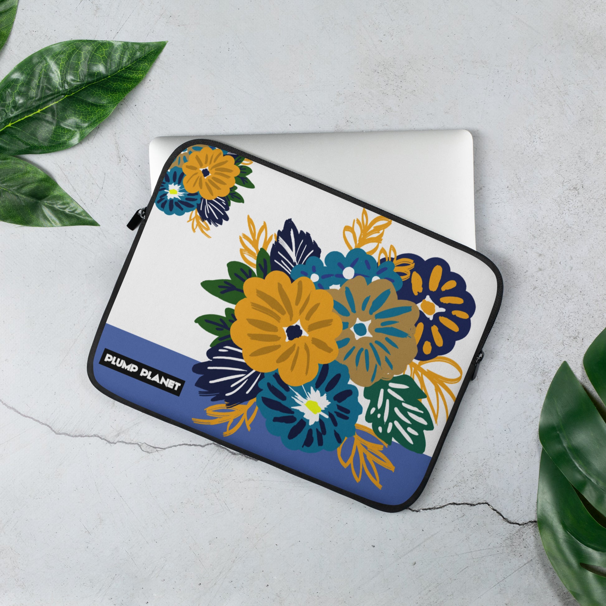 Secret Flower Pattern - Laptop Sleeve | 筆電保護套,適合13寸15寸筆電、Macbook 或 Macbook Pro | Plump Planet
