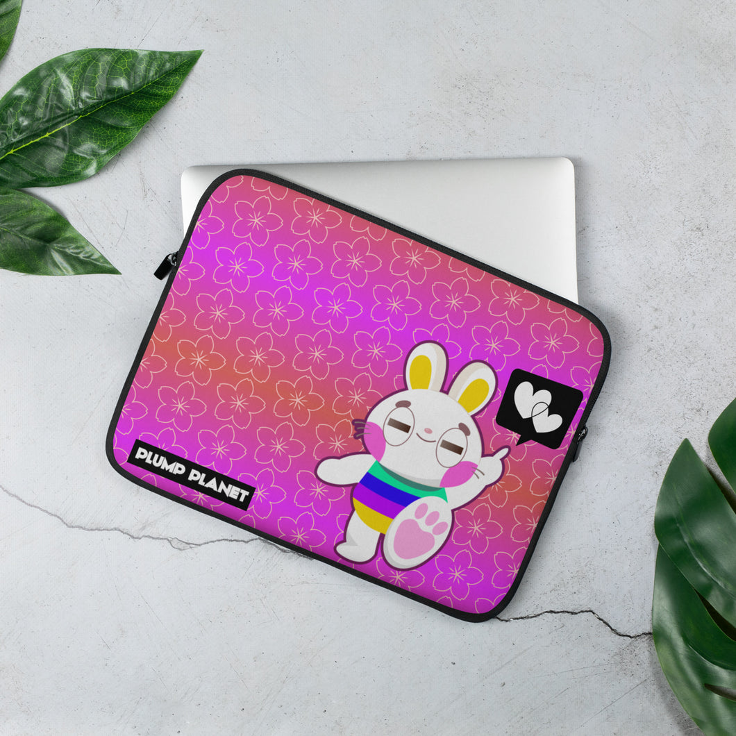 Pink Rabbit | 筆電保護套 Laptop Sleeve,適合13寸15寸筆電、Macbook 或 Macbook Pro