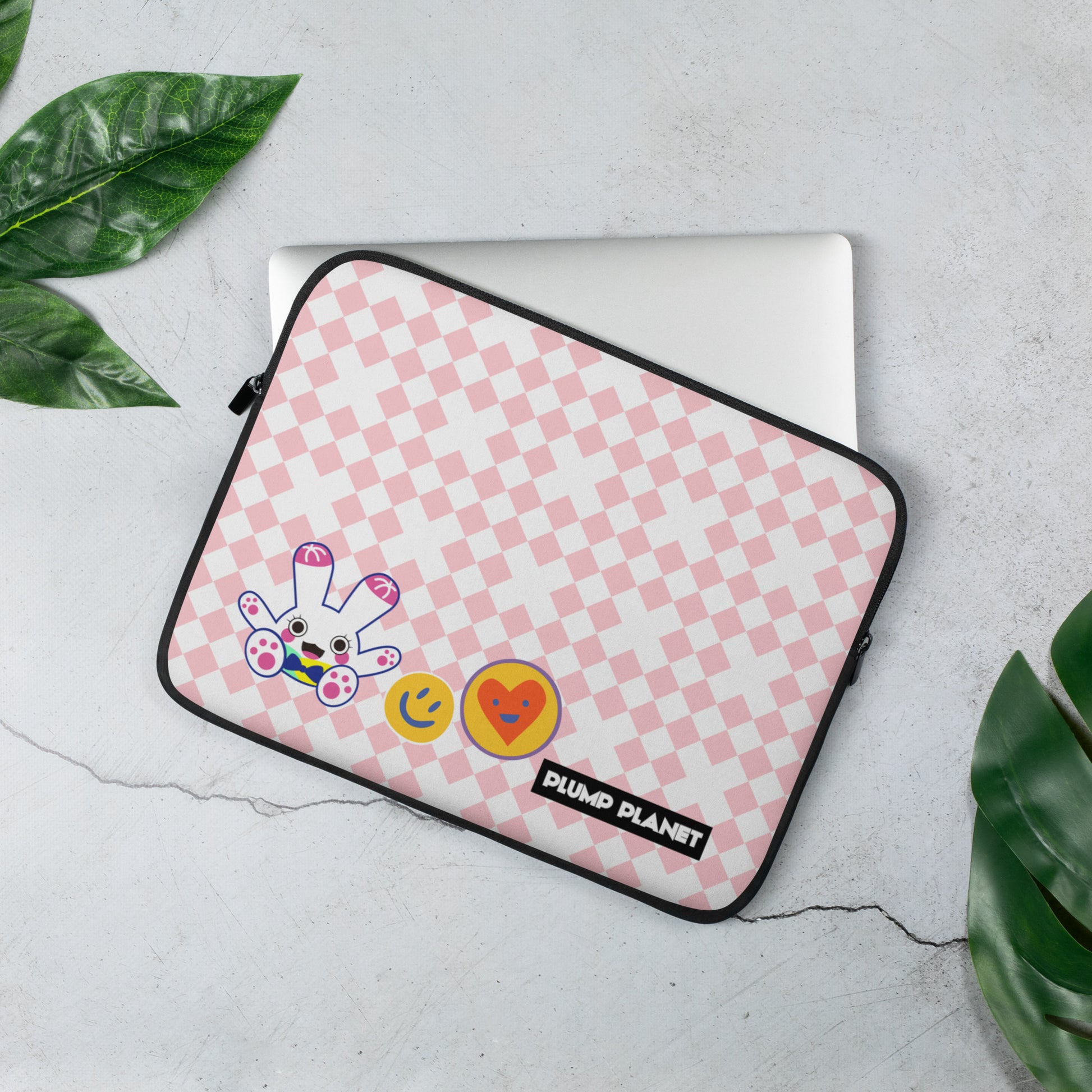 Pink Rabbit Cactus | 筆電保護套 Laptop Sleeve,適合13寸15寸筆電、Macbook 或 Macbook Pro