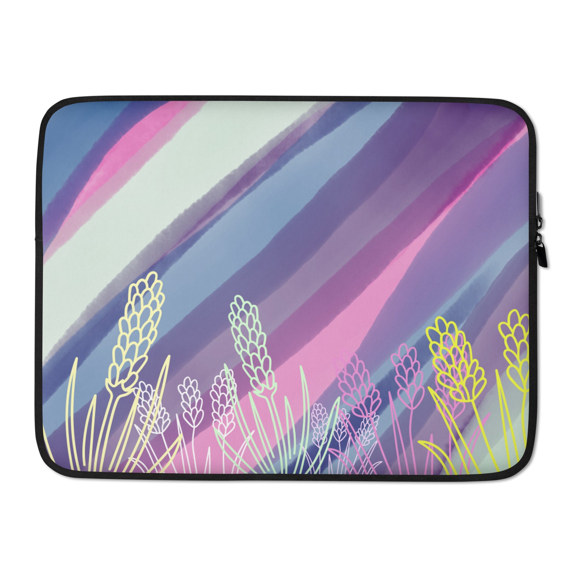 Flower in Purple World - Laptop Sleeve | 筆電保護套,適合13寸15寸筆電、Macbook 或 Macbook Pro | Plump Planet