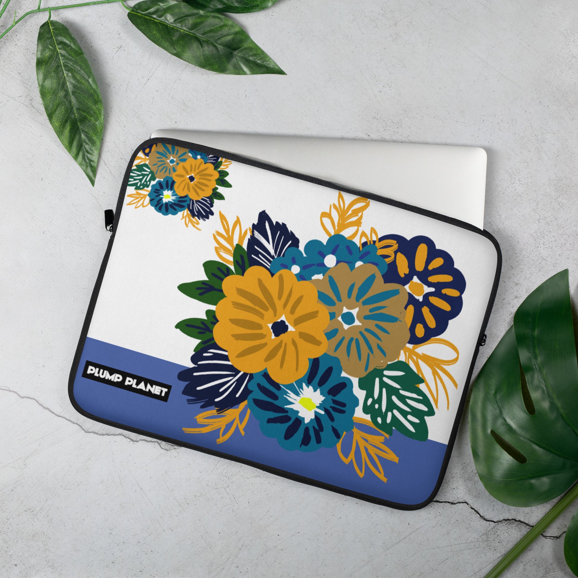 Secret Flower Pattern - Laptop Sleeve | 筆電保護套,適合13寸15寸筆電、Macbook 或 Macbook Pro | Plump Planet