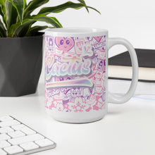 將圖片載入圖庫檢視器 陶瓷馬克杯 Glossy Mug | Sakura Cactus Pink Lady

