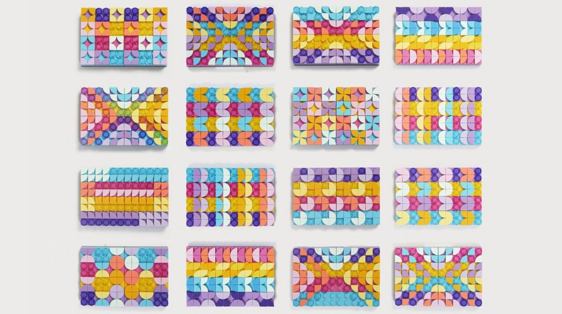 樂高新系列 Lego Dots 大玩圖騰趣味，更能組出實用家飾
