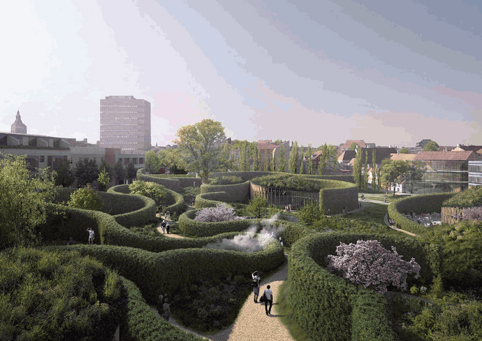 Underground museums and labyrinth gardens create a fantasy world like a fairy tale - Denmark's "Andersen Museum" opens this summer