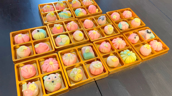 Mid-Autumn Festival wagashi @HONG KONG METROPOLITAN UNIVERSITY