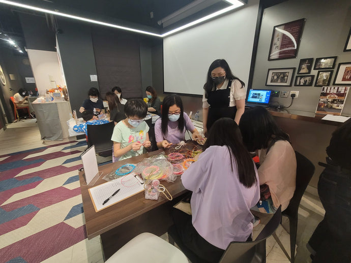 Mizuhiki Knot Weaving Experience Class@Wan Chai Youth Association Ph3