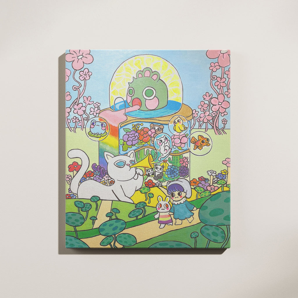 Canvas Paint | 玩樂花園 Playground Garden | 50cm x 60cm