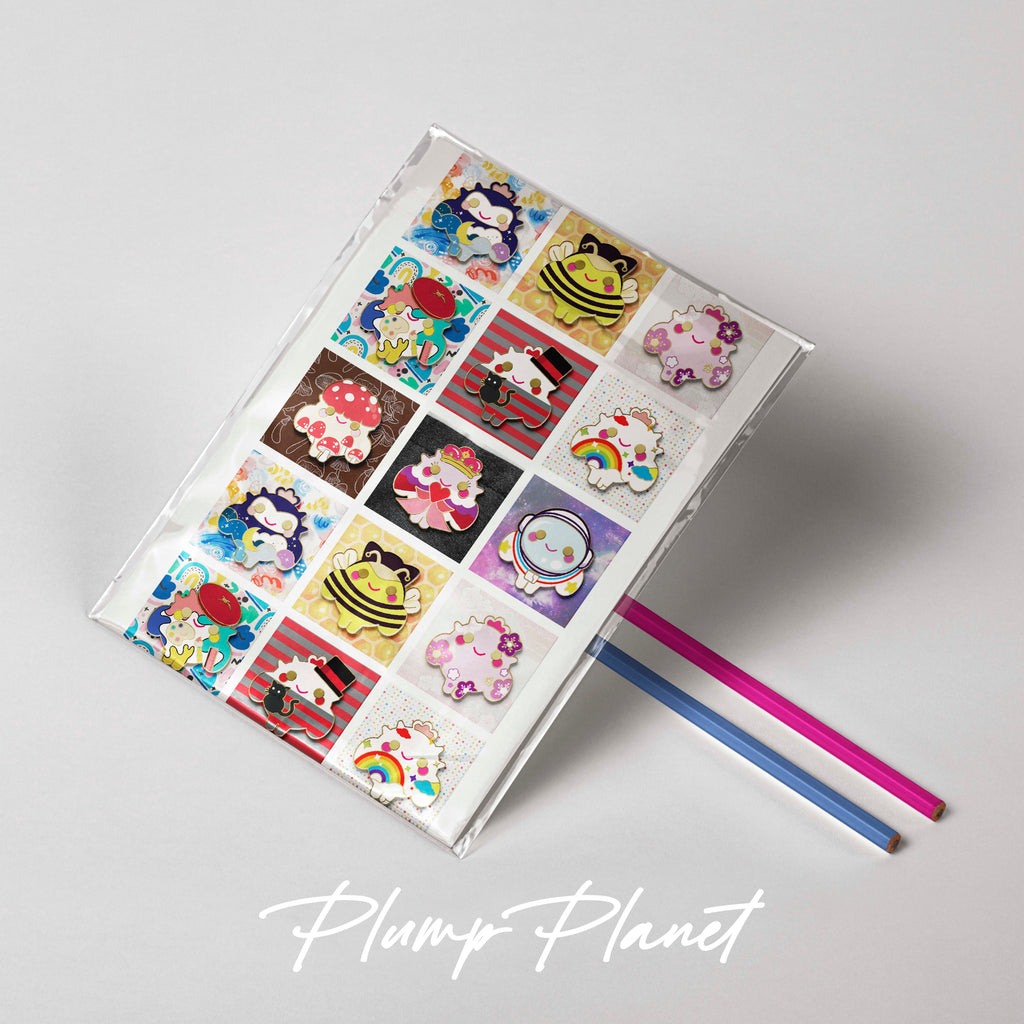 Toy Collection【Plump Planet Postcard】