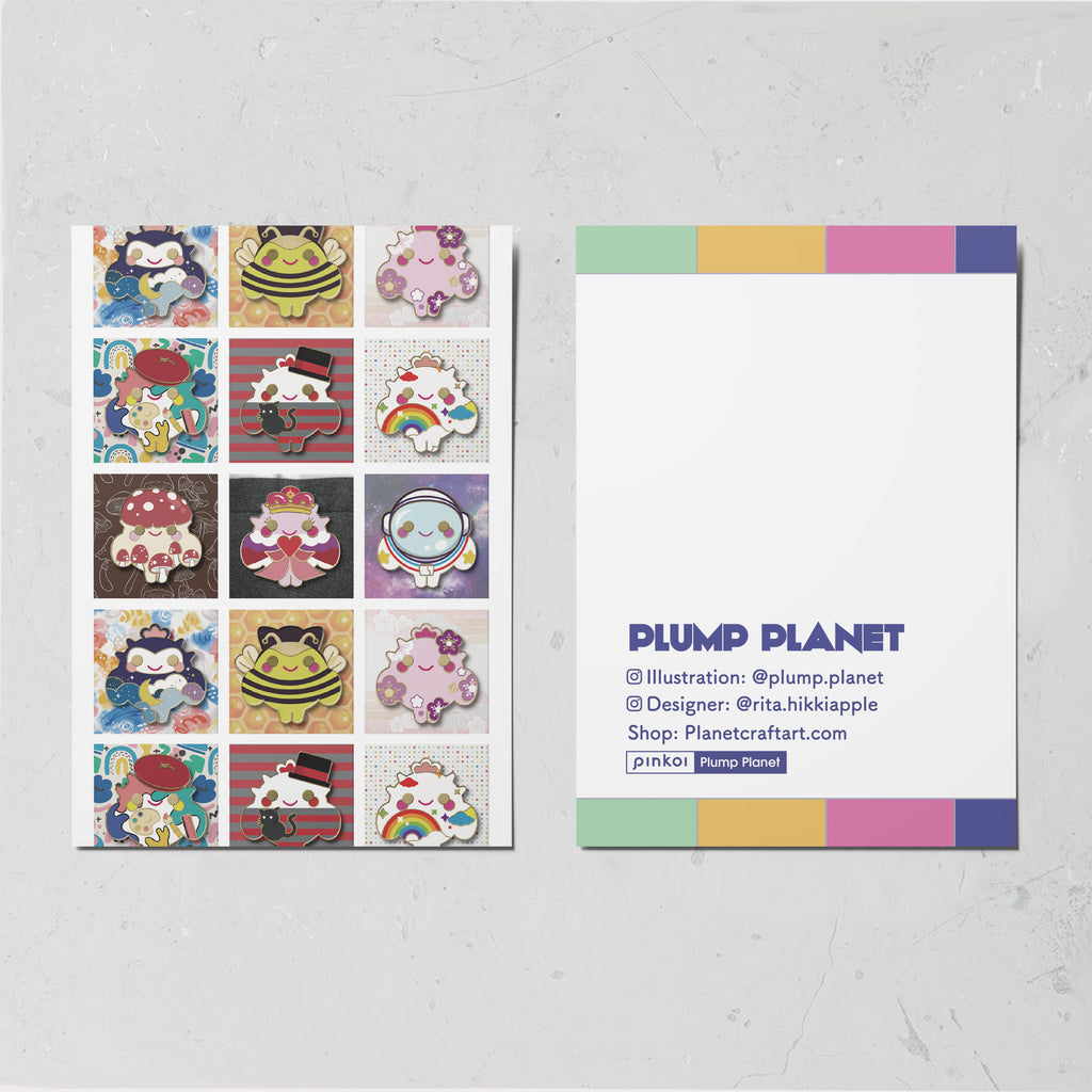 Toy Collection【Plump Planet Postcard】
