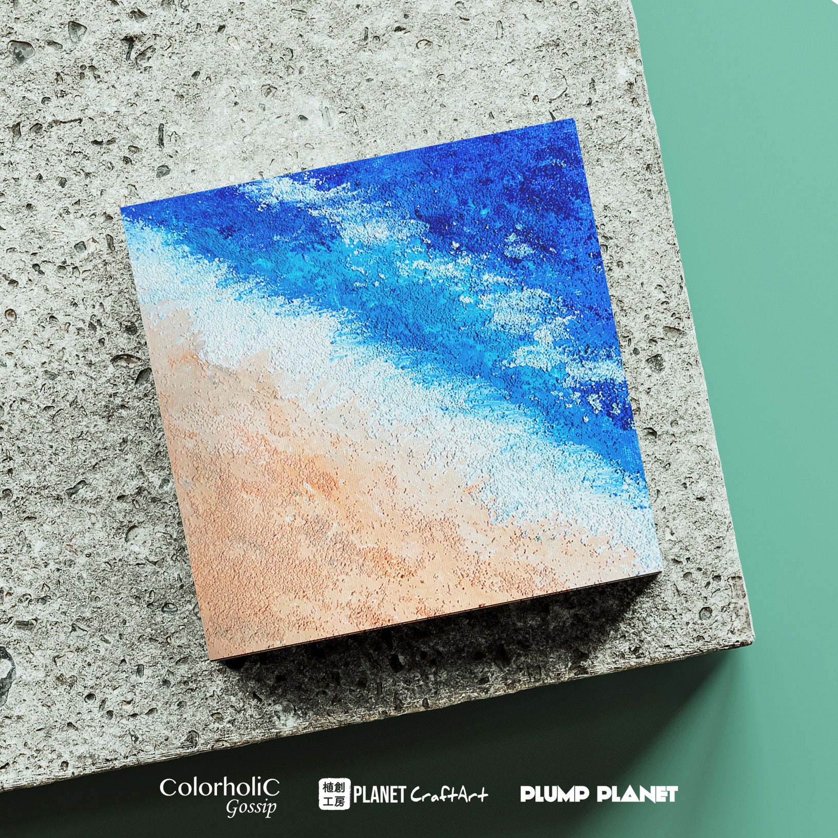 PlanetCraft 海洋肌理畫繪畫體驗 (活動定制/體驗工作坊)