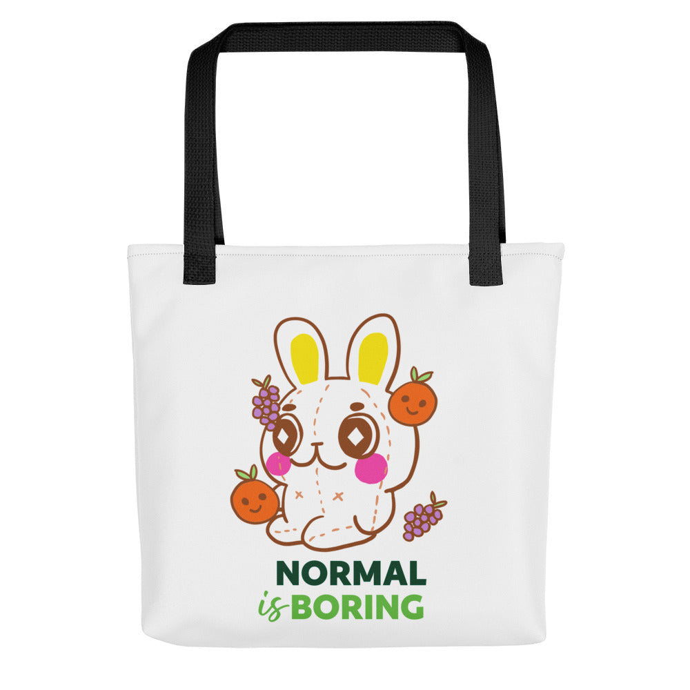 手提袋 Tote bag | Colorful Rabbit Doll  | 3款手柄顏色