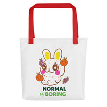將圖片載入圖庫檢視器 手提袋 Tote bag | Colorful Rabbit Doll  | 3款手柄顏色
