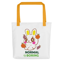 將圖片載入圖庫檢視器 手提袋 Tote bag | Colorful Rabbit Doll  | 3款手柄顏色
