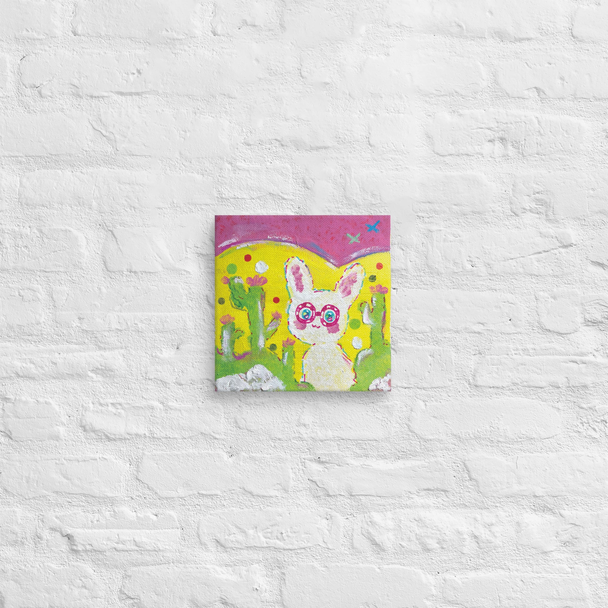 Rabbit in Forest | Canvas Paint 無框帆布數碼油畫