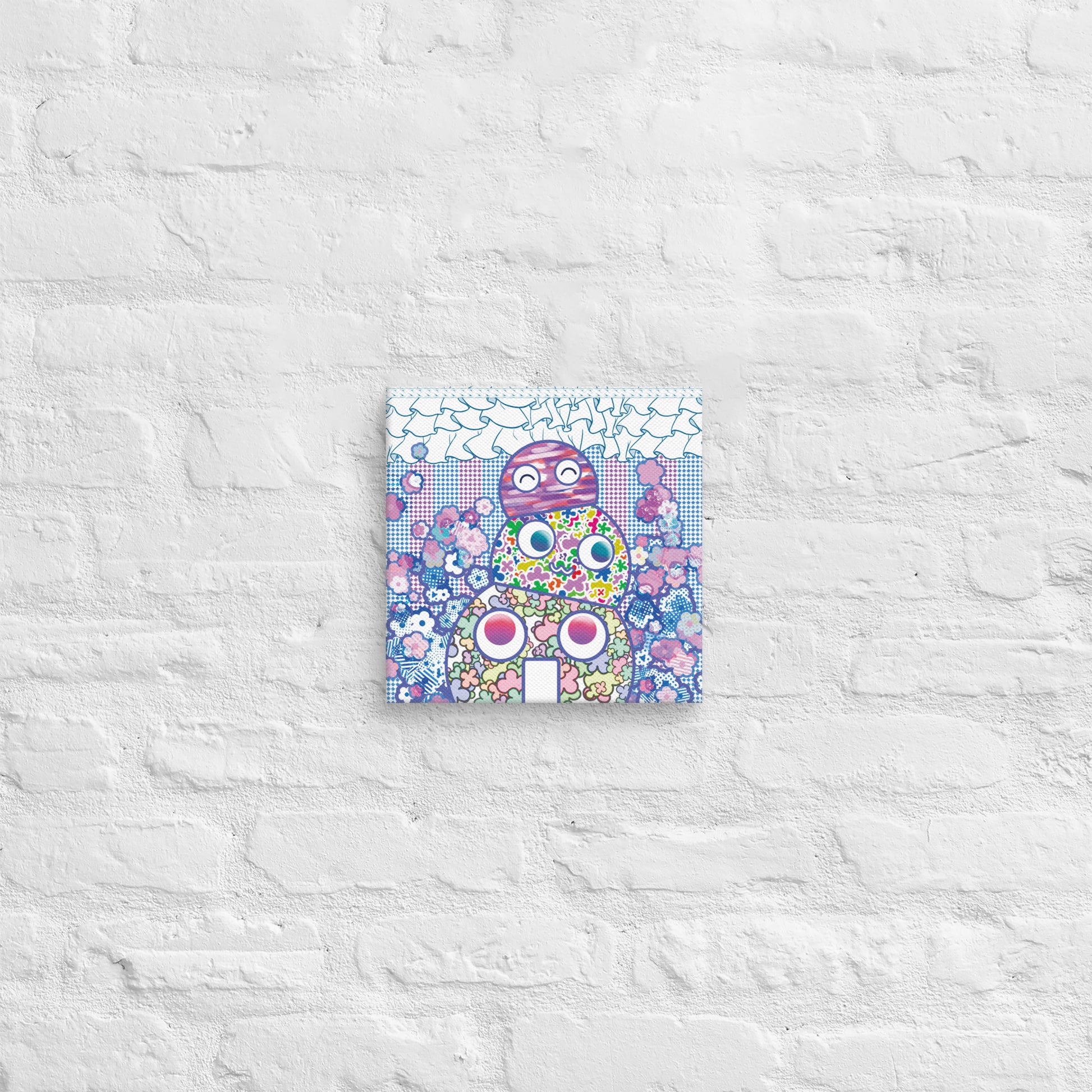 Happy Buddy 疊疊樂 | Canvas Paint 無框帆布數碼油畫