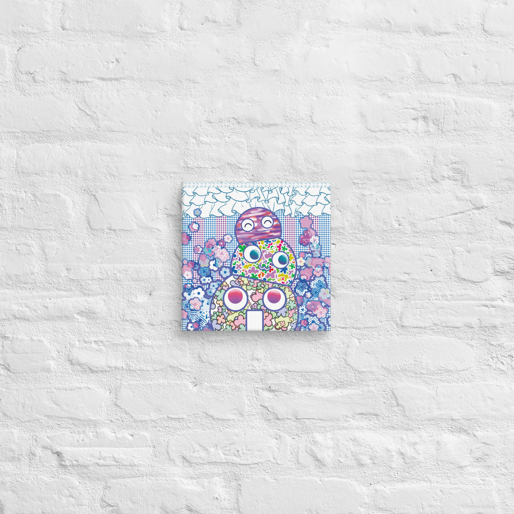 Happy Buddy 疊疊樂 | Canvas Paint 無框帆布數碼油畫