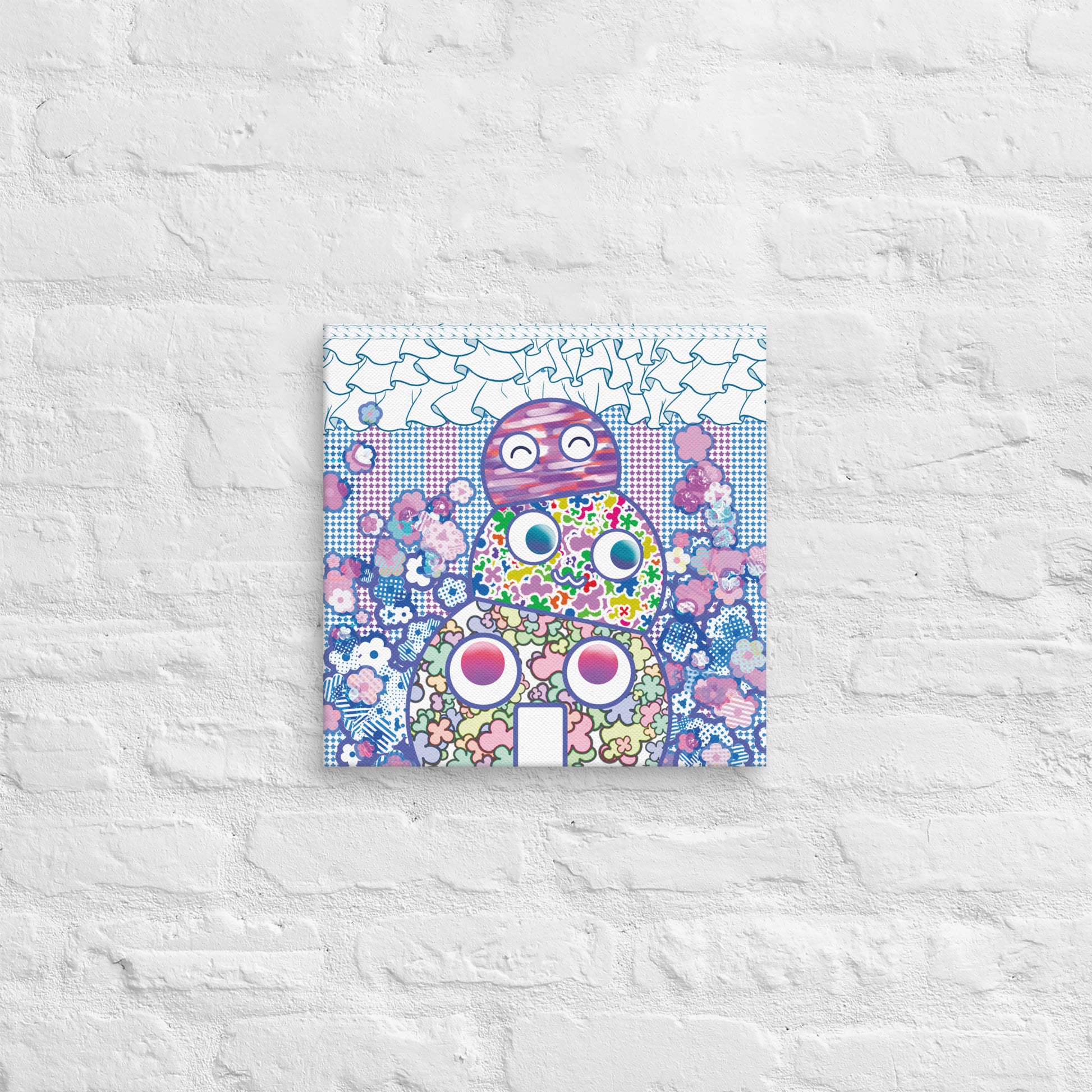 Happy Buddy 疊疊樂 | Canvas Paint 無框帆布數碼油畫