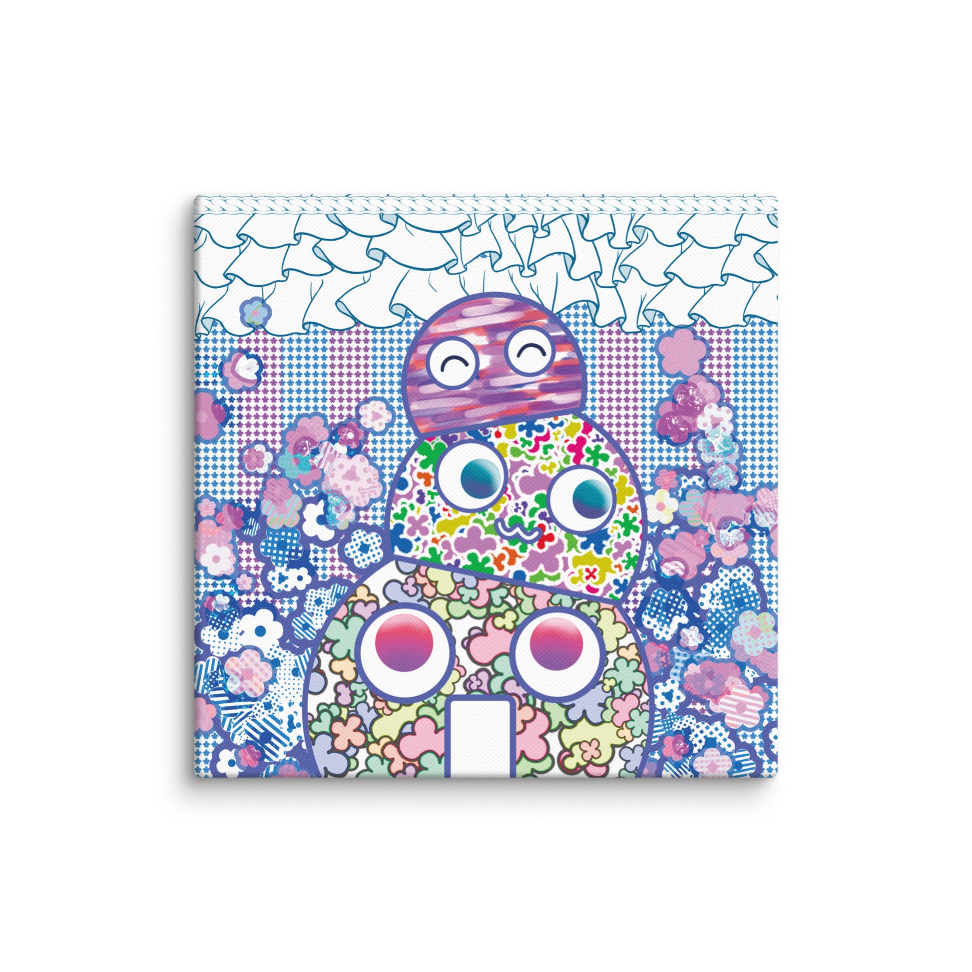 Happy Buddy 疊疊樂 | Canvas Paint 無框帆布數碼油畫