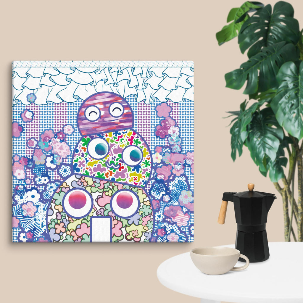 Happy Buddy 疊疊樂 | Canvas Paint 無框帆布數碼油畫