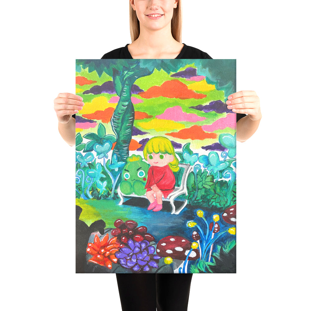 Canvas Paint | 雲中花園 CLOUDY GARDEN | 40cm x 50cm